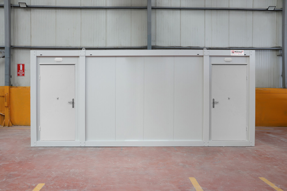 Module T UK | SC-A2500.2 – Combined Sanitary Cabin with Accessible WC and Standard WC