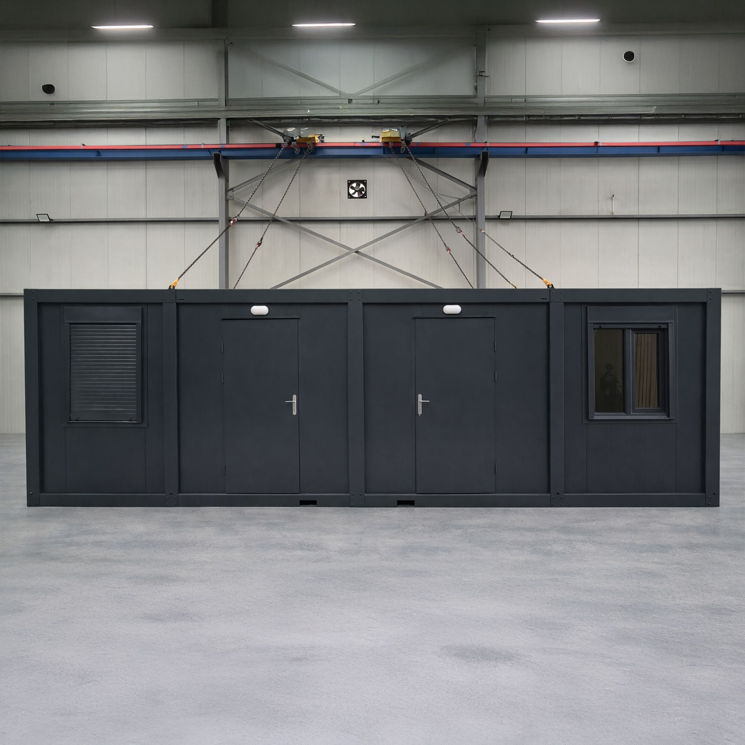 Module T UK | OC-A10000.1 – Large Open-Plan Office Container (24 m²)