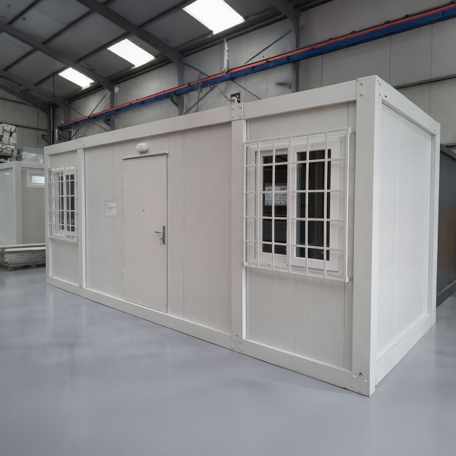 Module T UK | OC-25 – Dual Office Container with WC and Kitchenette (14.4 m²)