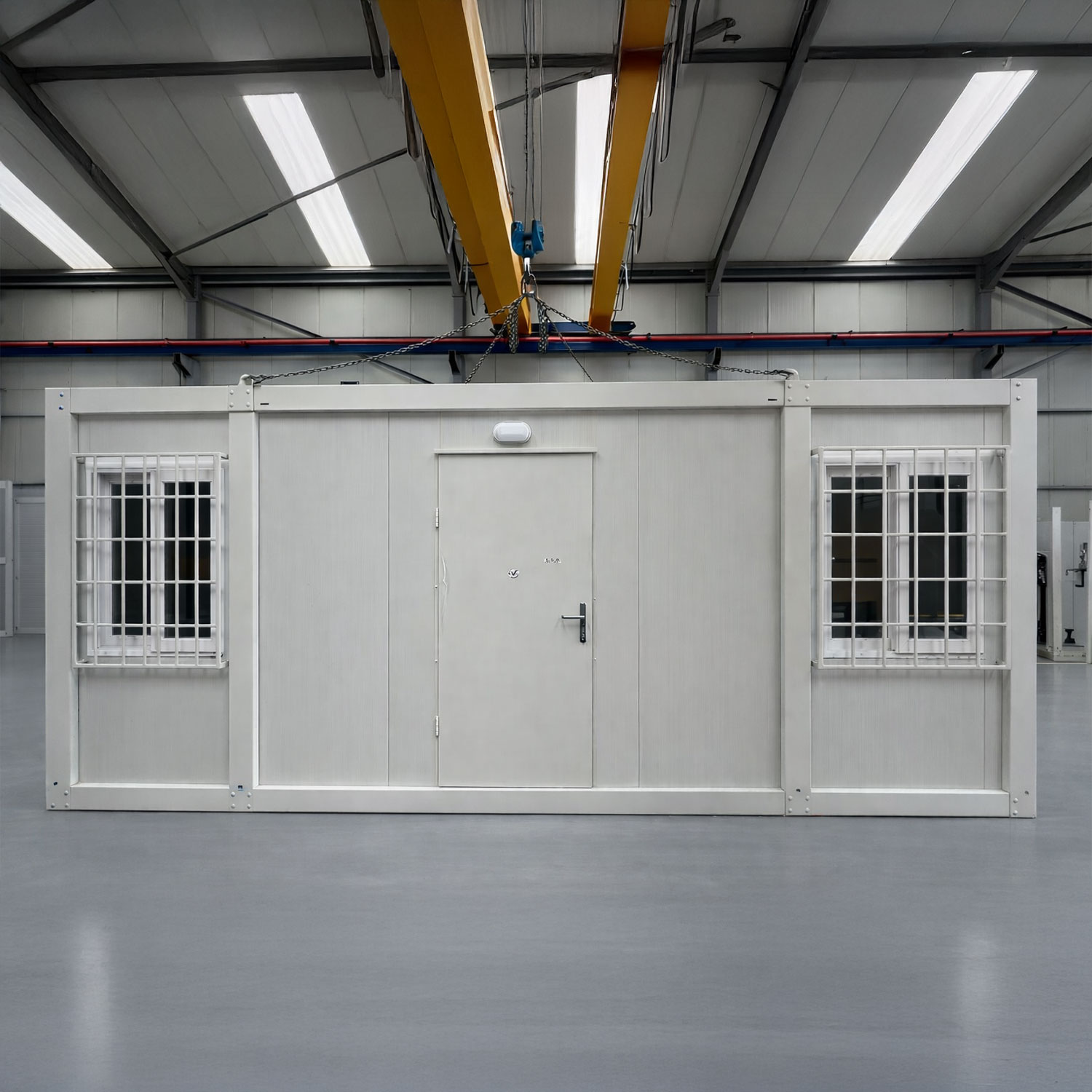 Module T UK | OC-A6000.1 – Site Office Container with Two Large Facing Workstations (14.4 m²)