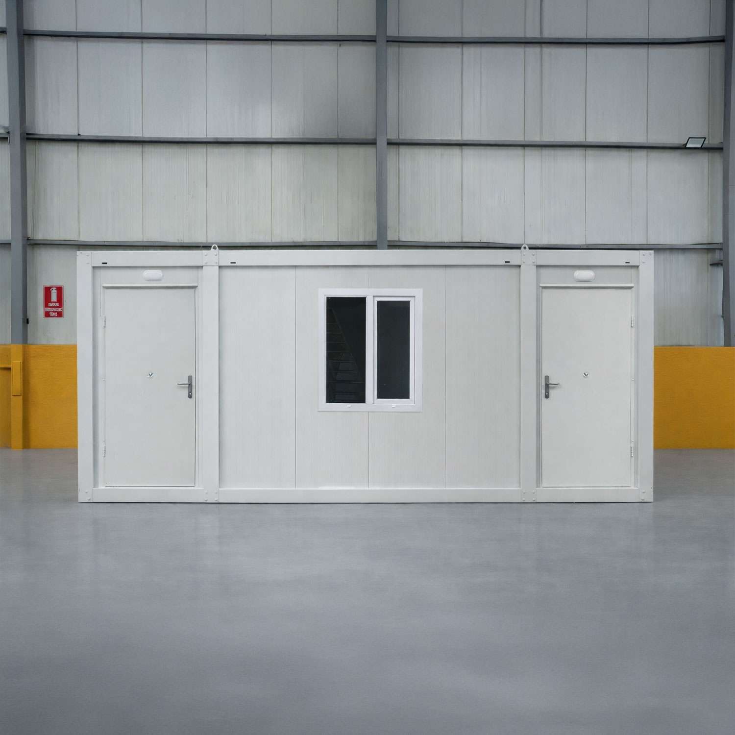 Module T UK | OC-A6000.2 – Site Office Container with Two Independent Offices (14.4 m²)