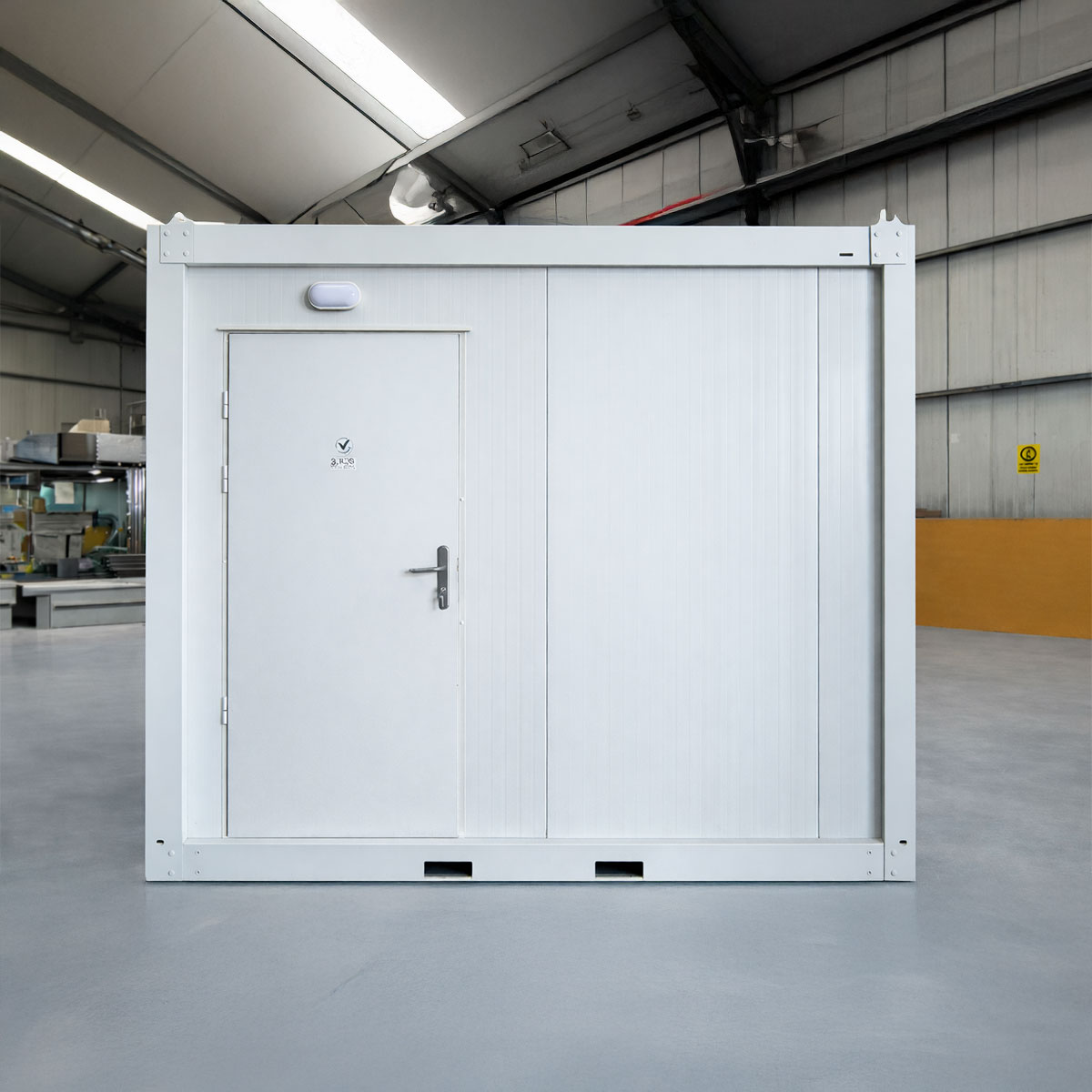 Module T UK | OC-A3000.1 – Site Office Container with U-Shaped Workstation (7.2 m²)