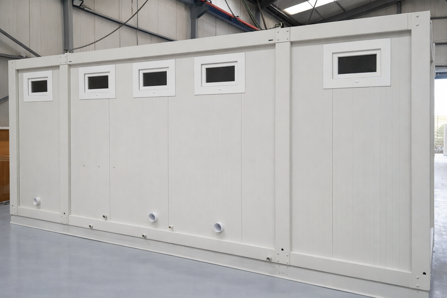 Module T UK | SC-A6000.8 – Multiple Toilet Cabins with Accessible Toilet
