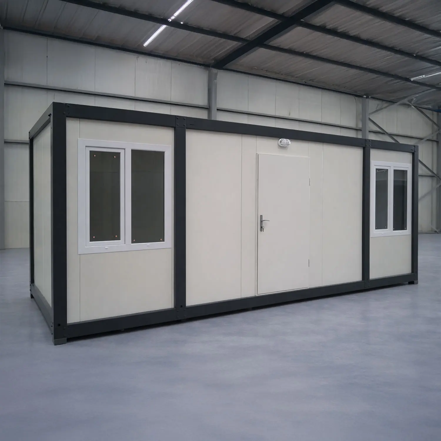 Module T UK | OC-24 – Dual Office Container with Shared Sanitary Unit (14.4 m²)