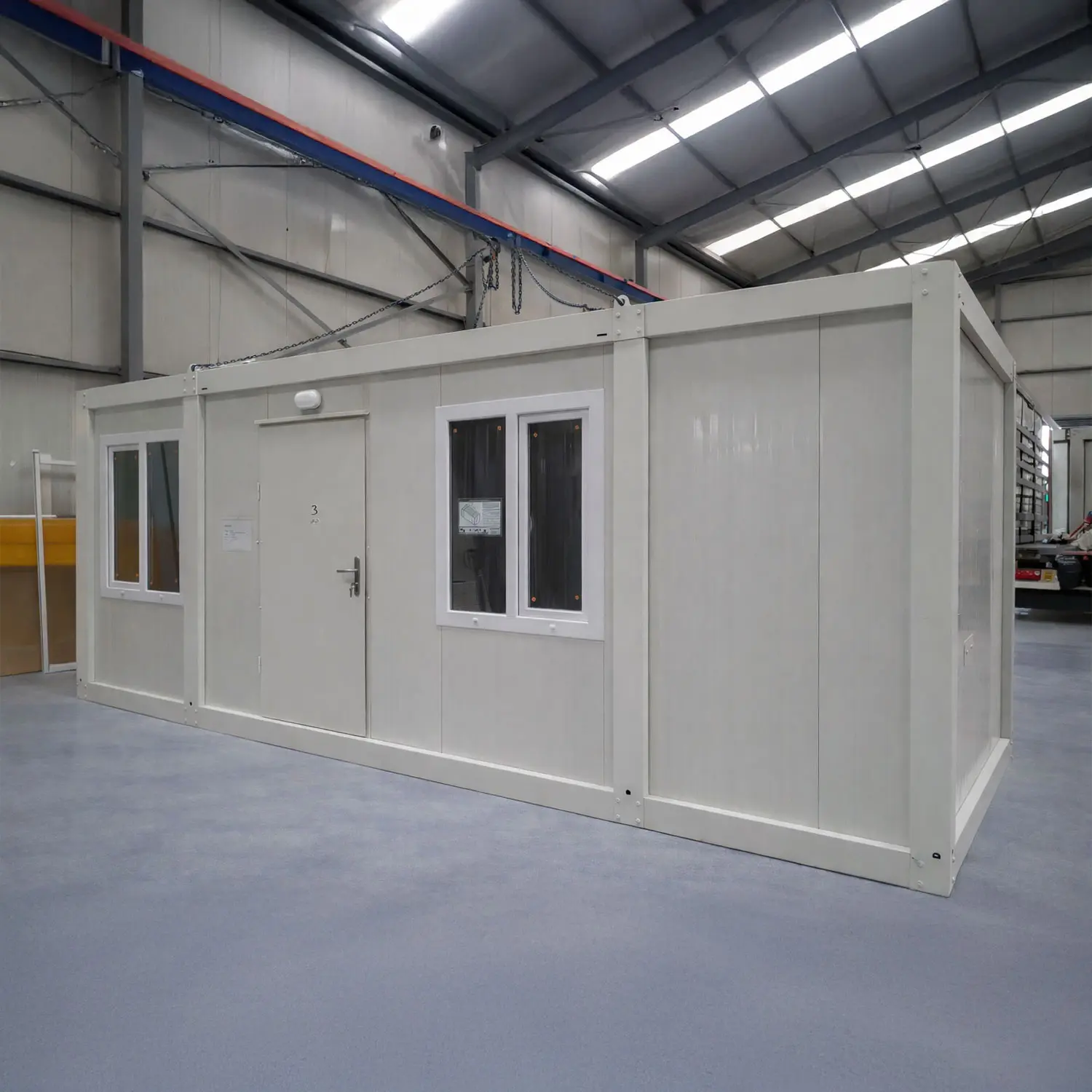 Module T UK | OC-24 – Dual Office Container with Shared Sanitary Unit (14.4 m²)