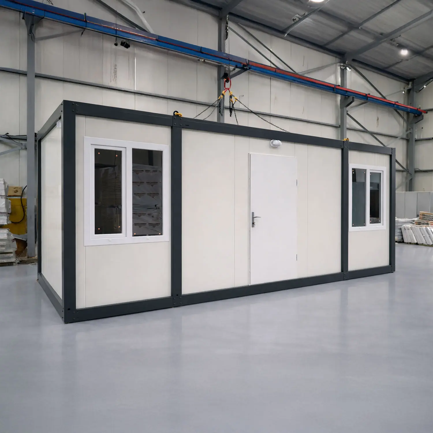Module T UK | OC-25 – Dual Office Container with WC and Kitchenette (14.4 m²)