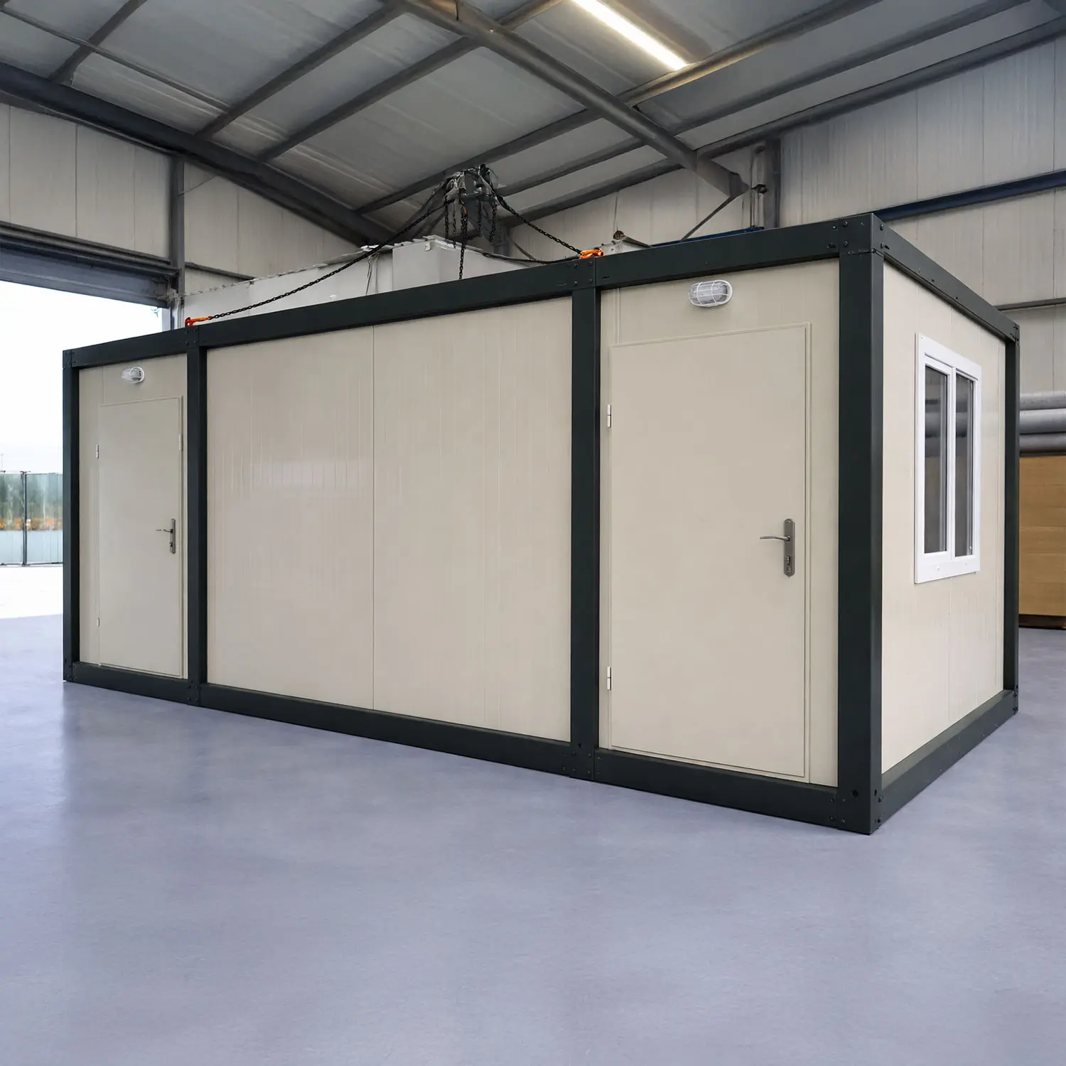 Module T UK | OC-25 – Dual Office Container with WC and Kitchenette (14.4 m²)