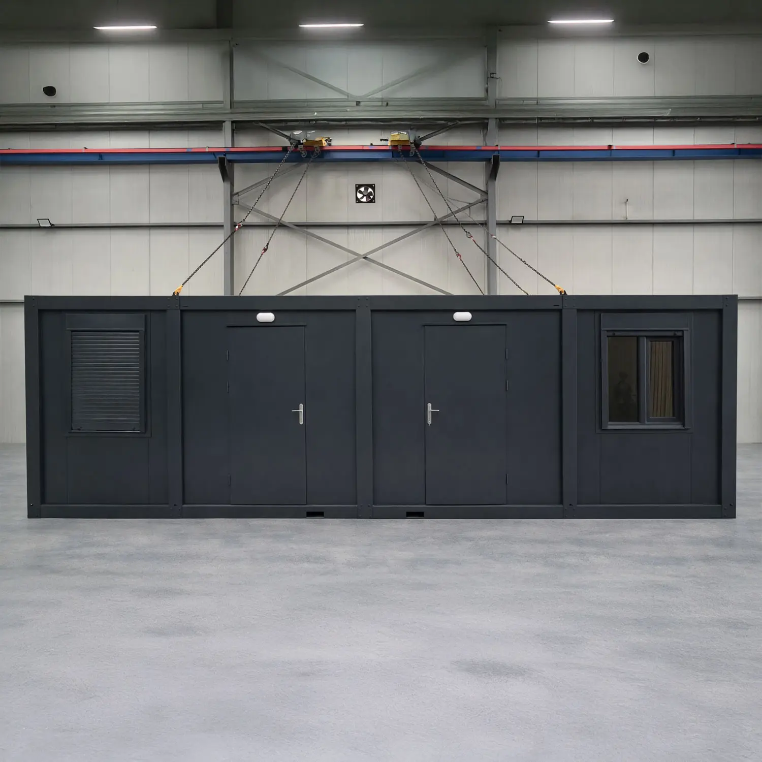 Module T UK | OC-A10000.1 – Large Open-Plan Office Container (24 m²)