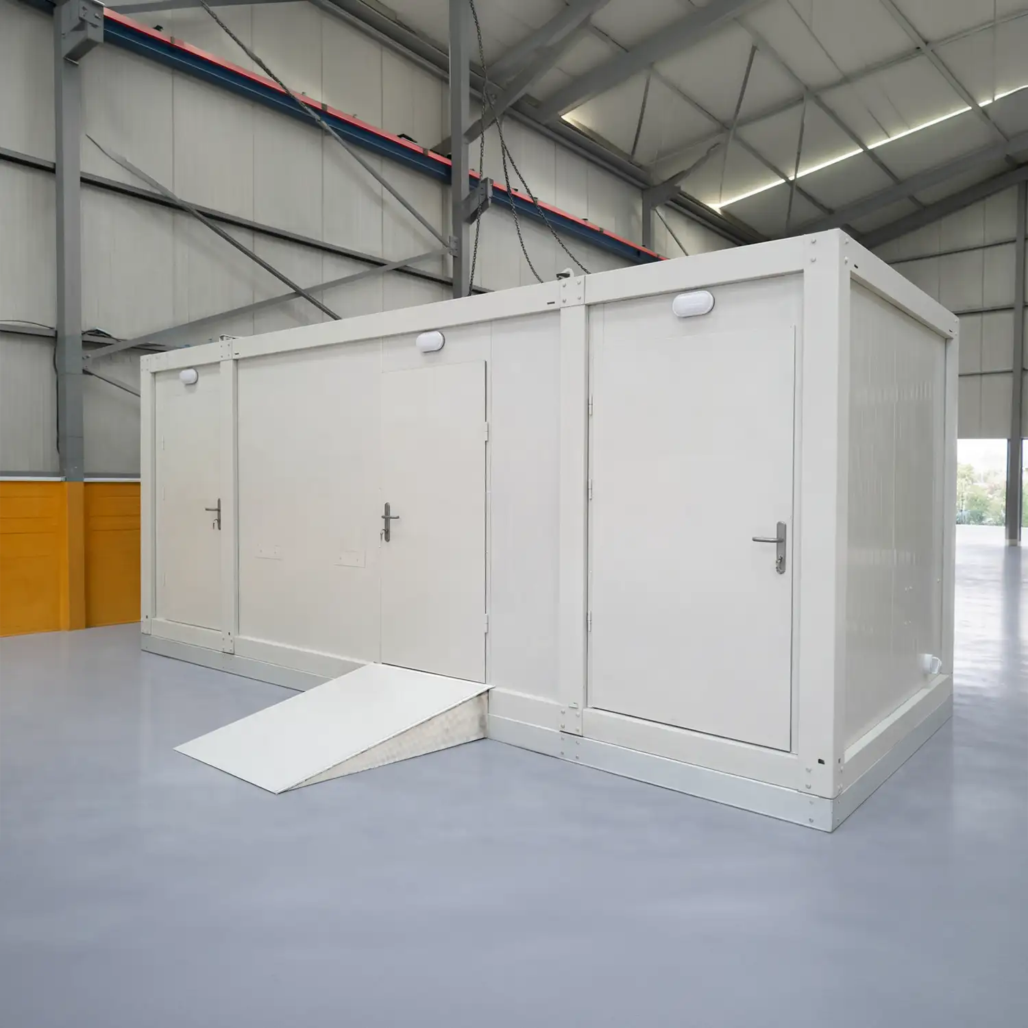Module T UK | SC-A6000.8 – Multiple Toilet Cabins with Accessible Toilet