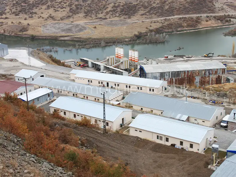 Modular buildings for oil and gas