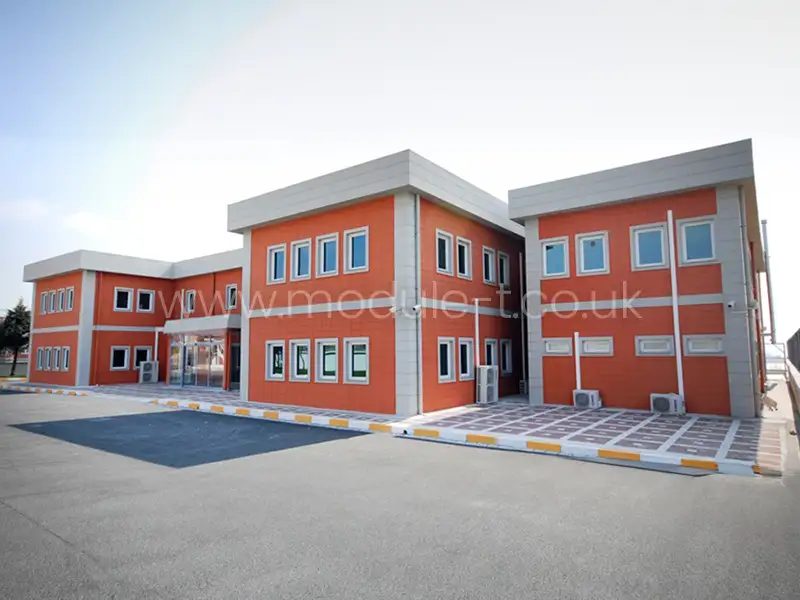Modular buildings for healthcare