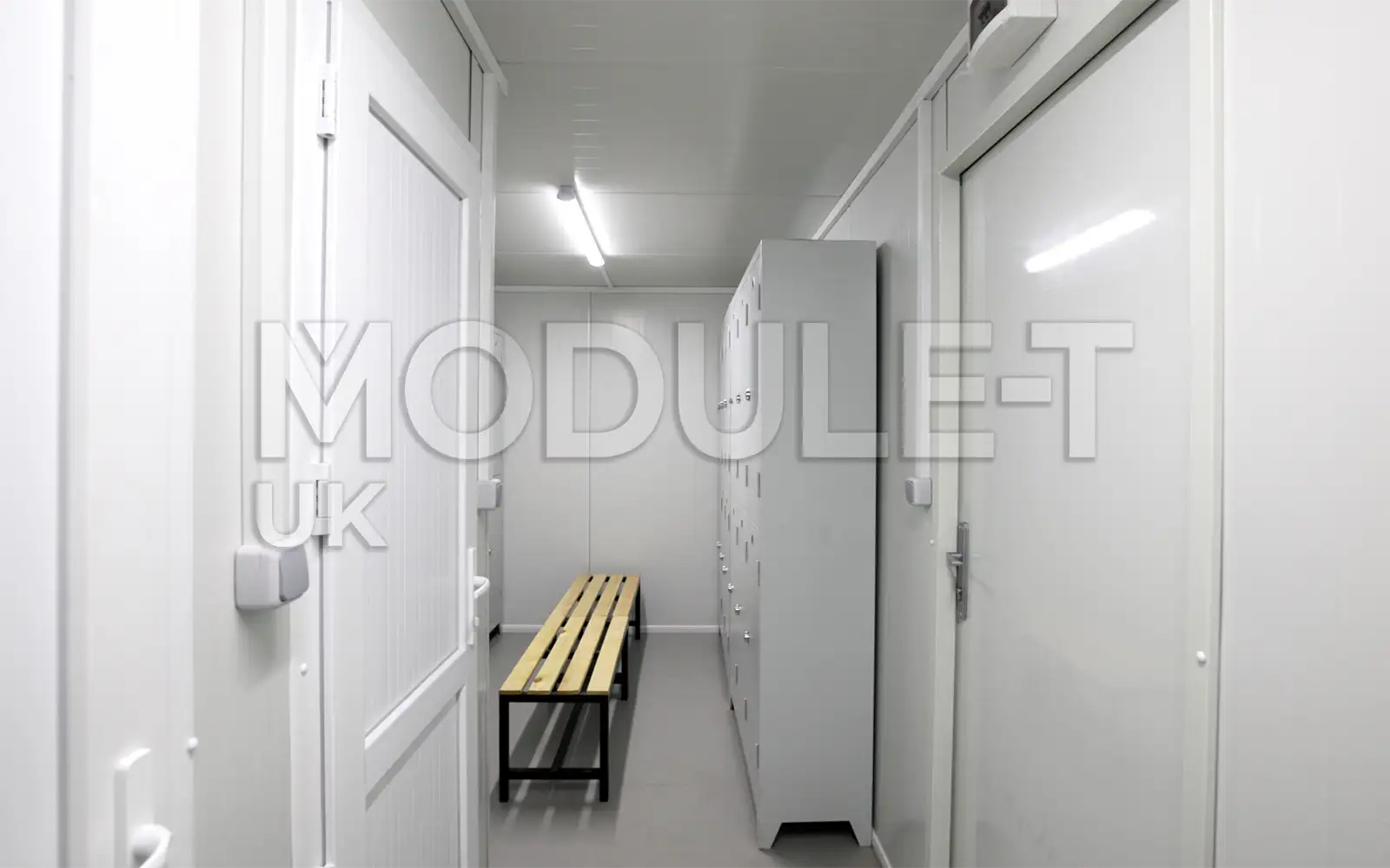 Modular changing room changing area — Module-T UK