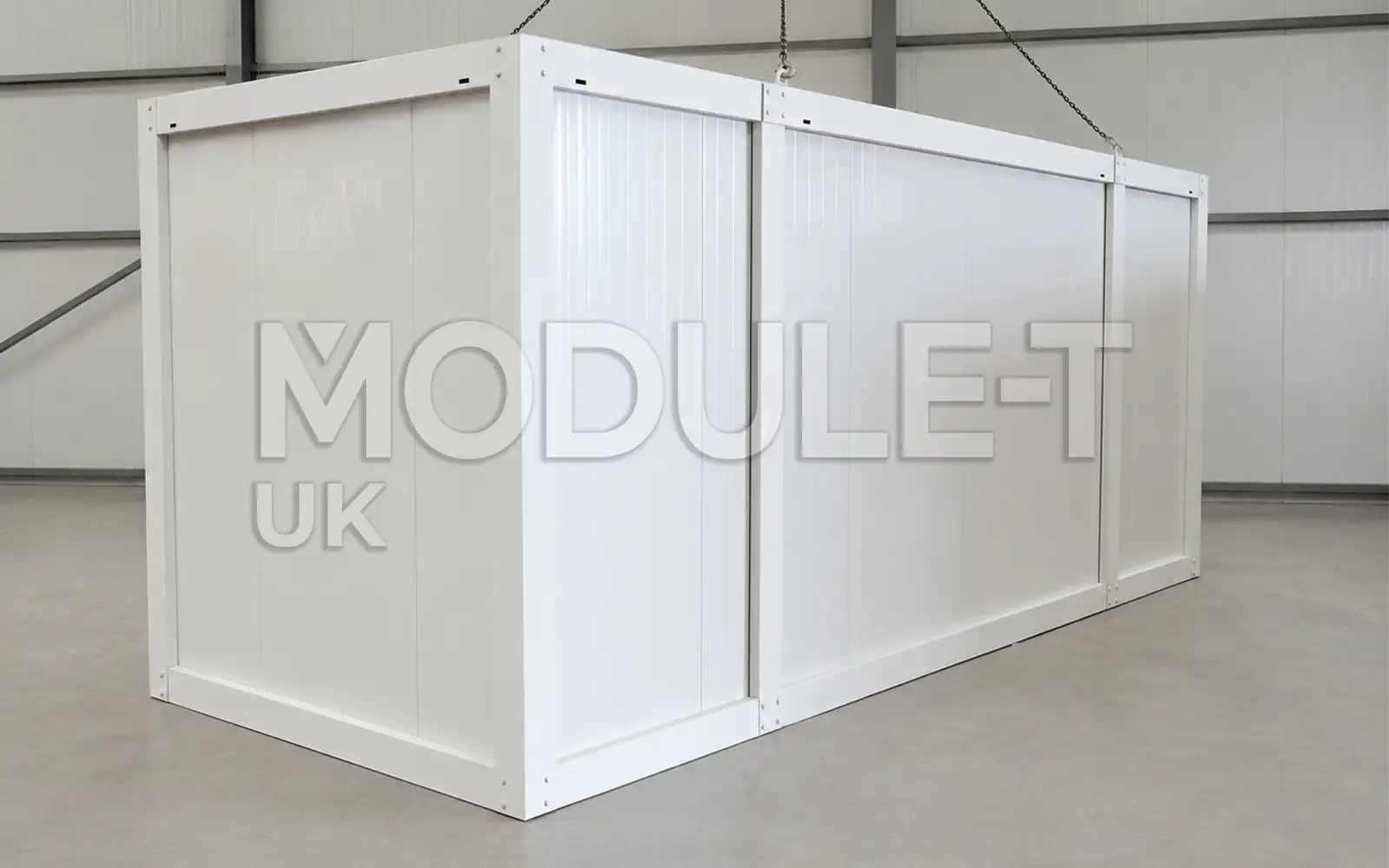 Modular changing room exterior side — Module-T UK