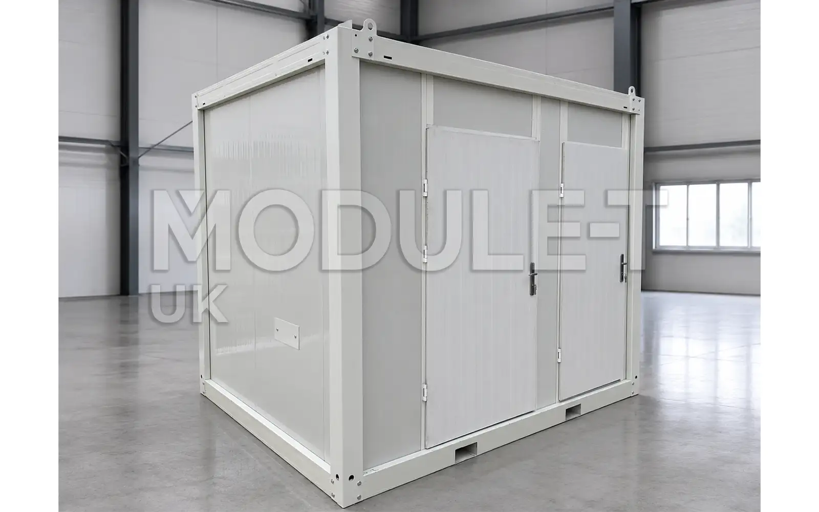 Modular toilet cabin exterior — Module-T UK