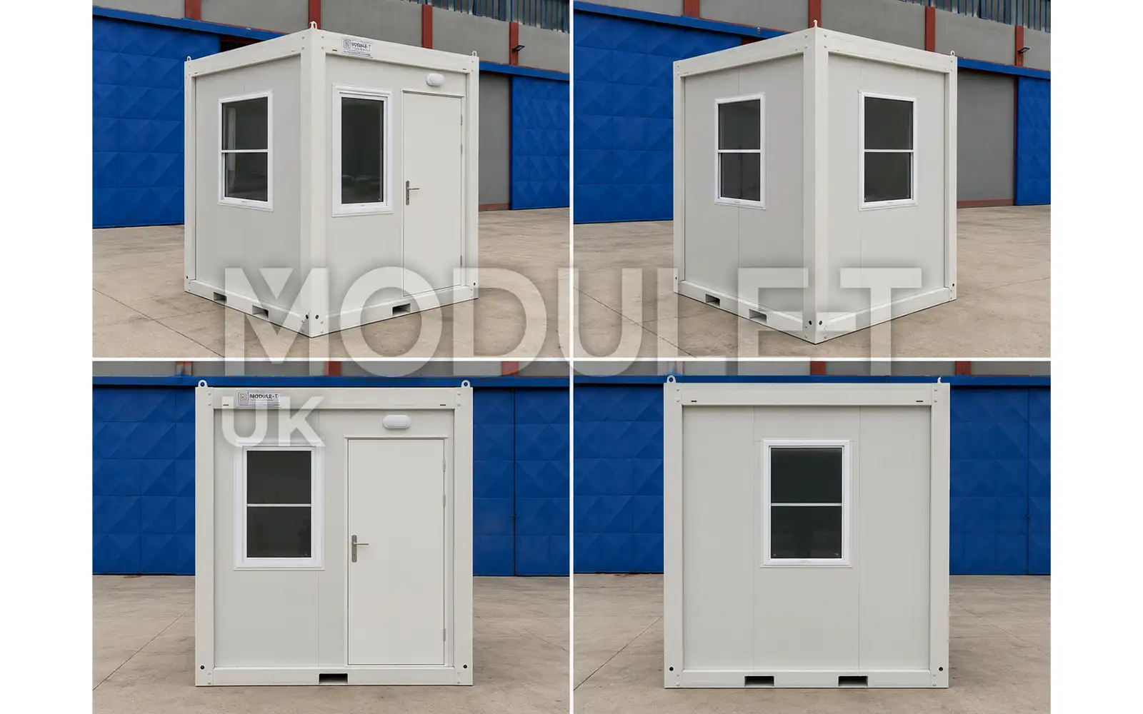 Guard cabin — exterior views — Module-T UK