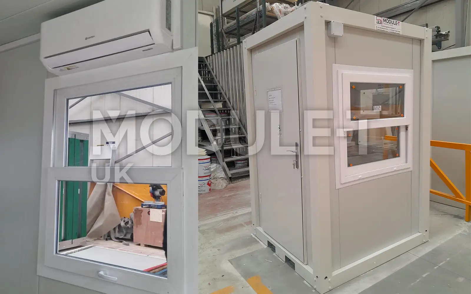 Guard cabin exterior — Module-T UK