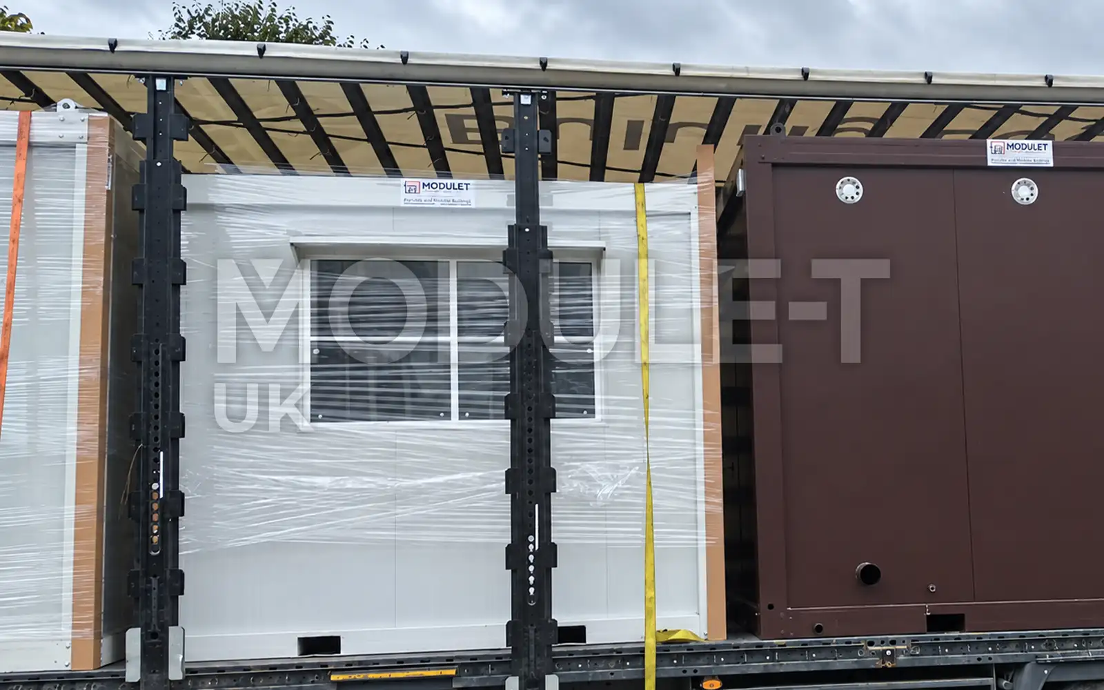 Security cabin ready for dispatch — Module-T UK