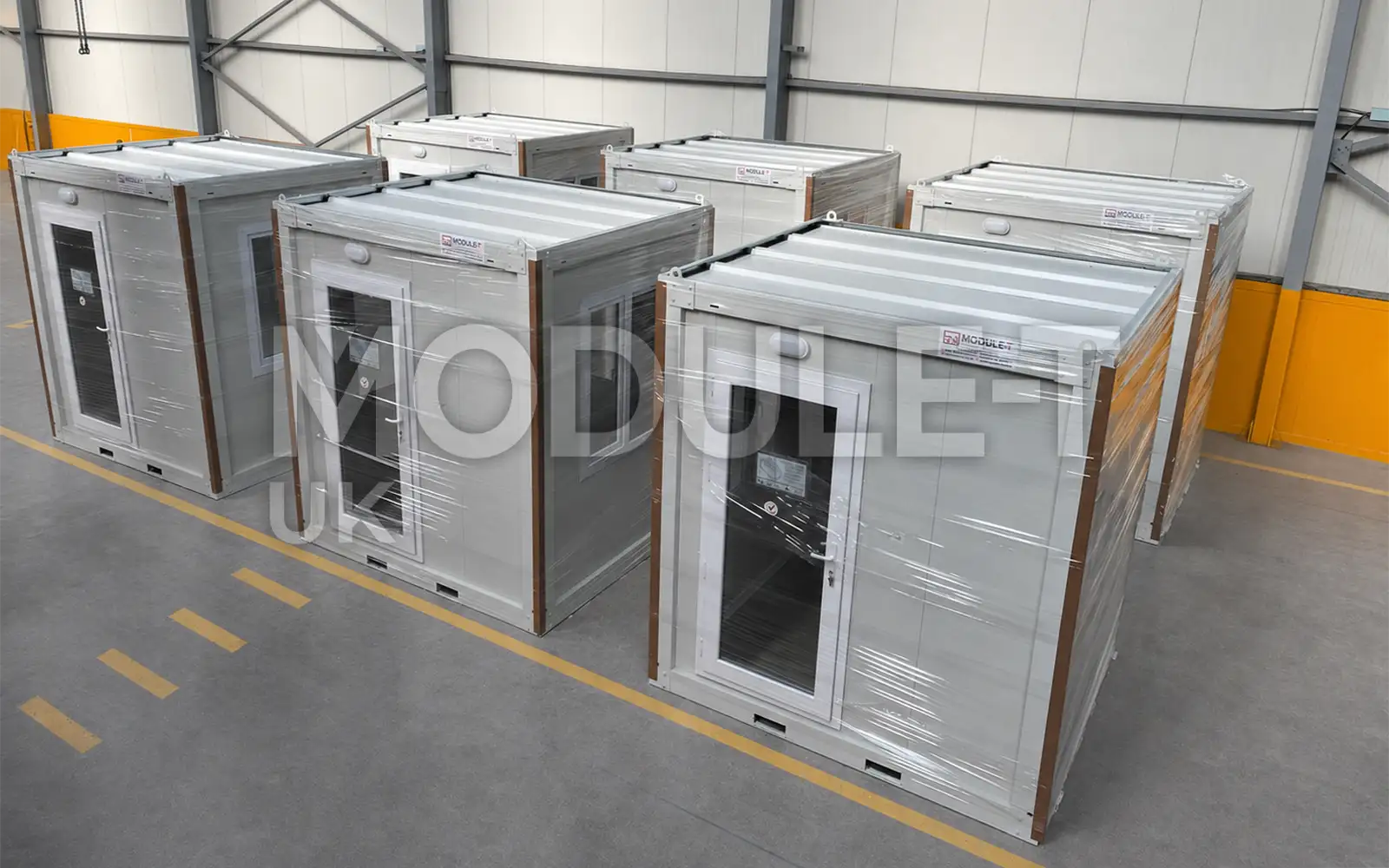 Security cabins in production — Module-T UK