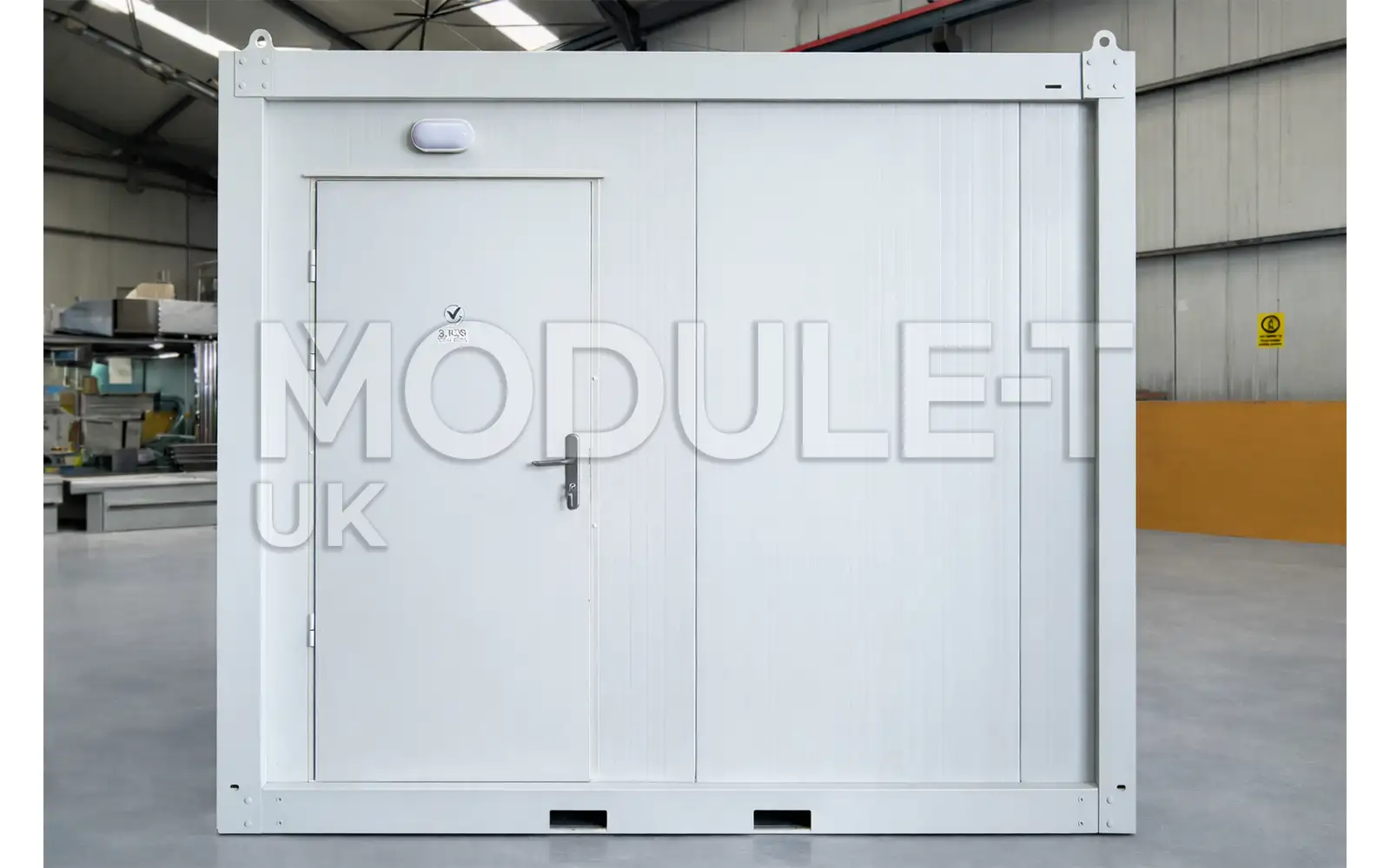 Office container end entrance — Module-T UK
