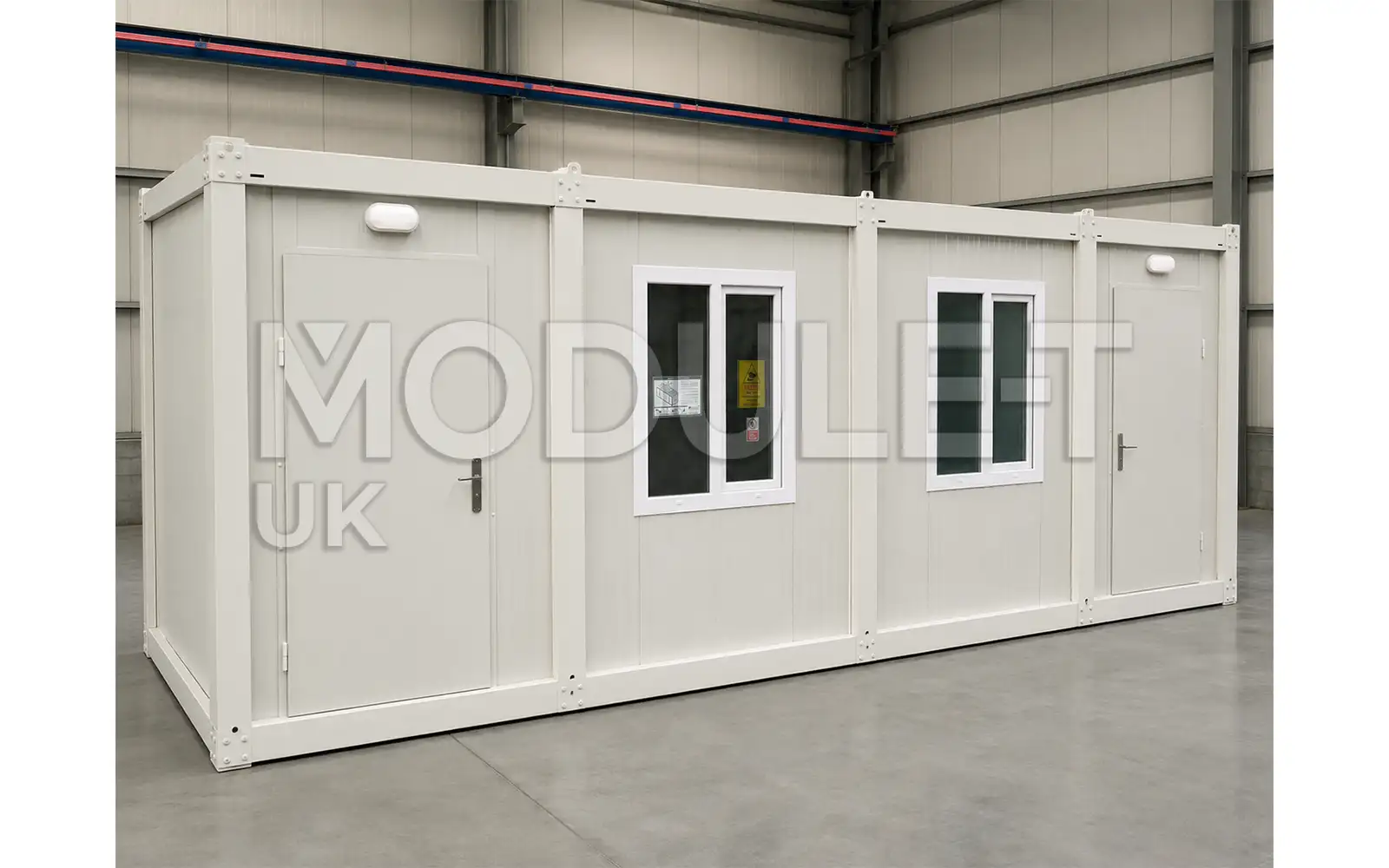 Portable office exterior doors and windows — Module-T UK