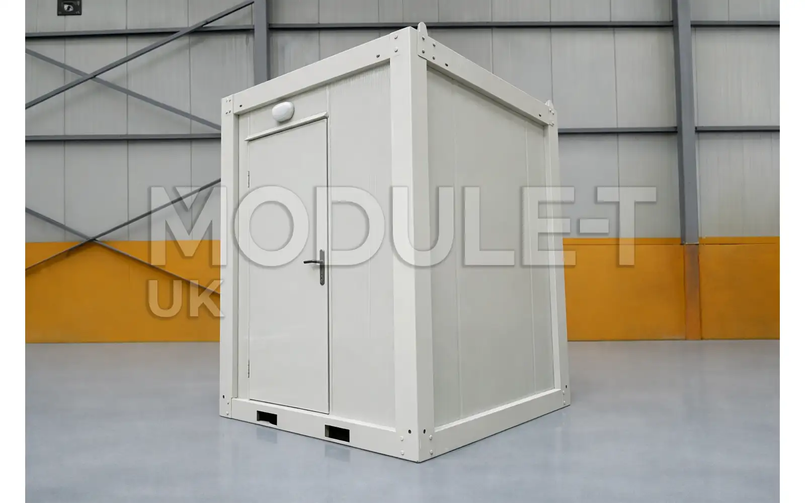 Prefabricated toilet cabin exterior — Module-T UK