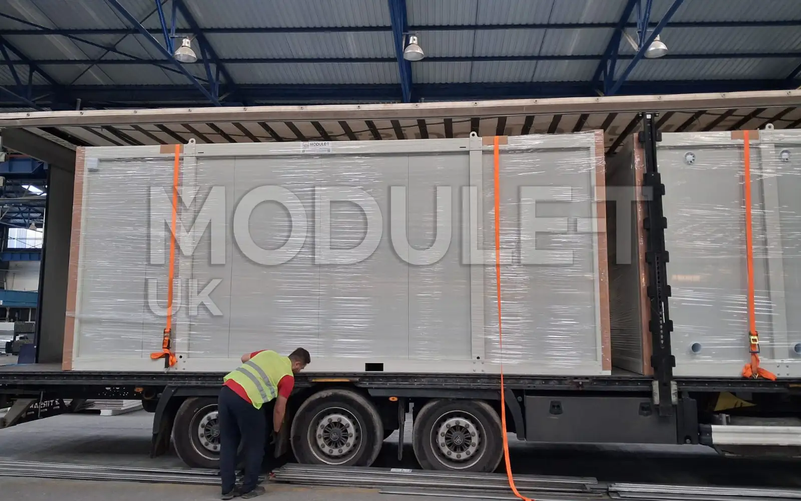 Toilet cabins transport delivery — Module-T UK